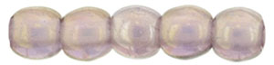 Round Beads 2mm : Luster Iris - Amethyst