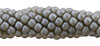 Glass Pearls 2mm : Matte - Silver