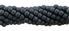 Glass Pearls 2mm : Matte - Charcoal