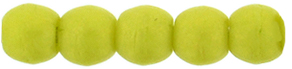 Round Beads 2mm : Pacifica - Honeydew