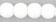 Round Beads 3mm : Opaque White