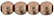 Round Beads 3mm : ColorTrends: Saturated Metallic Autumn Maple