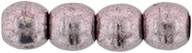 Round Beads 3mm : ColorTrends: Saturated Metallic Almost Mauve