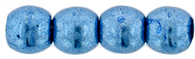Round Beads 3mm : ColorTrends: Saturated Metallic Little Boy Blue