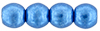 Round Beads 3mm : ColorTrends: Saturated Metallic Nebulas Blue