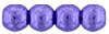 Round Beads 3mm : ColorTrends: Saturated Metallic Ultra Violet