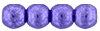 Round Beads 3mm : ColorTrends: Saturated Metallic Ultra Violet