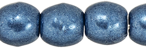 Round Beads 3mm : ColorTrends: Saturated Metallic Bluestone
