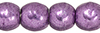 Round Beads 3mm : ColorTrends: Saturated Metallic Grapeade