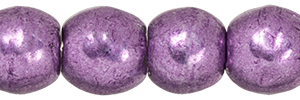 Round Beads 3mm : ColorTrends: Saturated Metallic Grapeade