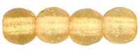 Round Beads 3mm : Lt Topaz