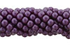 Glass Pearls 3mm : Purple Velvet