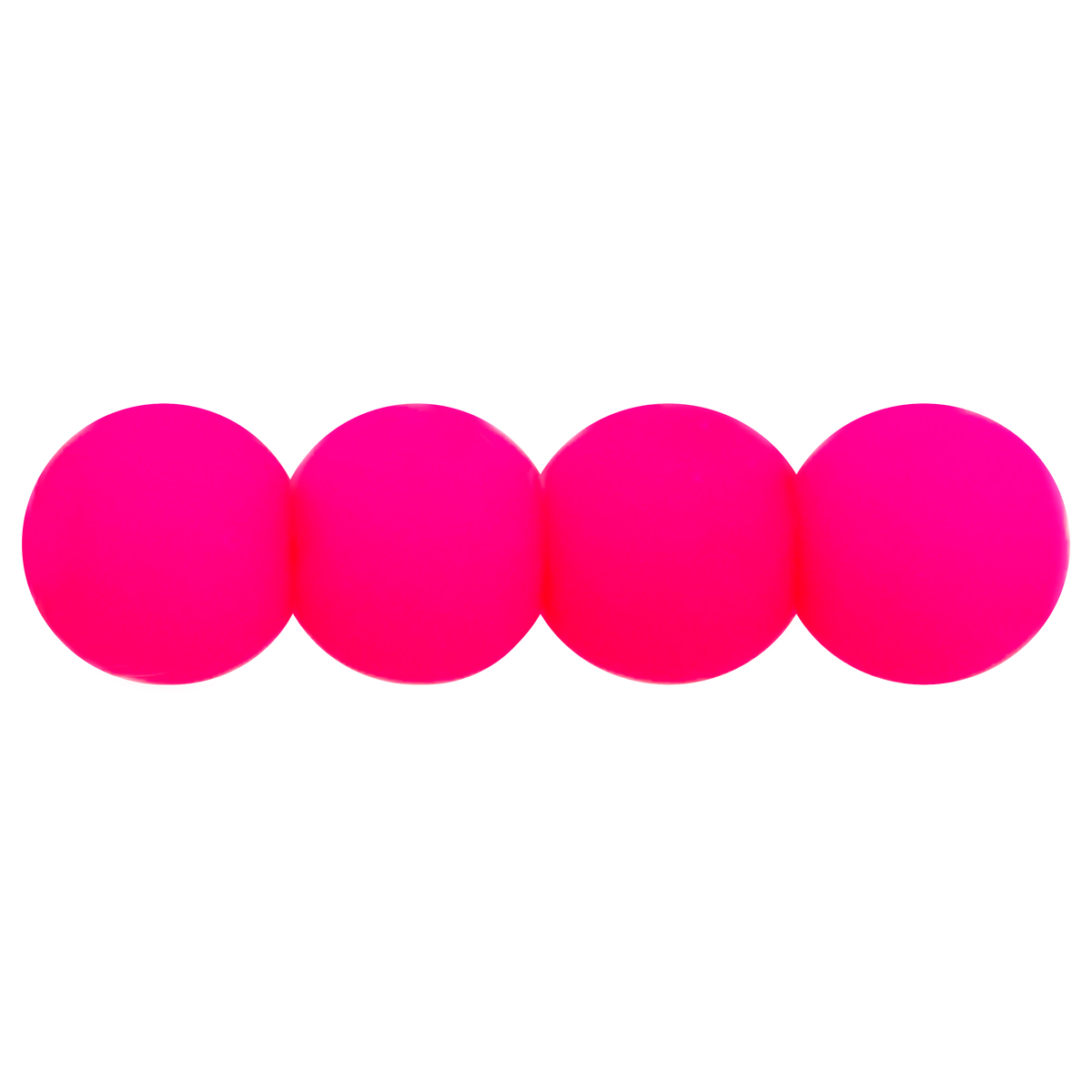 Round Beads 3mm : Neon Pink