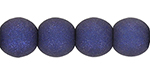 Round Beads 3mm : Moonlight Blue