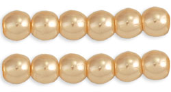 Pearl Coat - Round 3mm : Pearl - Vanilla