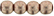 Round Beads 3mm : ColorTrends: Saturated Metallic Pale Dogwood