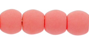 Round Beads 3mm : Bondeli Coral