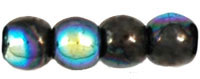 Round Beads 3mm : Hematite AB