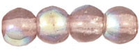 Round Beads 3mm : Lt Amethyst AB