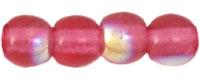 Round Beads 3mm : Fuchsia AB