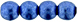 Round Beads 4mm : ColorTrends: Saturated Metallic Navy Peony