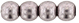 Round Beads 4mm : ColorTrends: Saturated Metallic Almost Mauve
