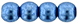 Round Beads 4mm : ColorTrends: Saturated Metallic Little Boy Blue