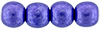 Round Beads 4mm : ColorTrends: Saturated Metallic Ultra Violet