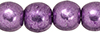 Round Beads 4mm : ColorTrends: Saturated Metallic Grapeade