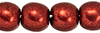Round Beads 4mm : ColorTrends: Saturated Metallic Merlot