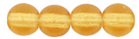 Round Beads 4mm : Dk Topaz