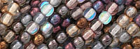 Round Beads 4mm : Luster Mix