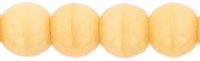 Round Beads 4mm : Opaque Lt Beige