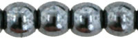 Round Beads 4mm : Hematite