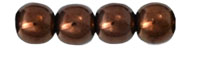 Round Beads 4mm : Dk Bronze