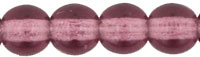 Round Beads 4mm : Amethyst