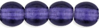 Round Beads 4mm : Tanzanite