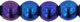 Round Beads 4mm : Iris - Blue
