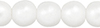 Glass Pearls 4mm : Snow