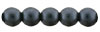 Glass Pearls 4mm : Charcoal