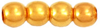 Round Beads 4mm : 24K Gold Plate