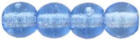 Round Beads 4mm : Med Sapphire