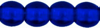 Round Beads 4mm : Cobalt