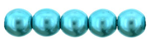 Pearl Coat - Round 4mm : Pearl - Aqua