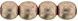 Round Beads 4mm : ColorTrends: Saturated Metallic Pale Dogwood