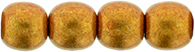 Round Beads 4mm : ColorTrends: Saturated Metallic Flame