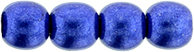 Round Beads 4mm : ColorTrends: Saturated Metallic Lapis Blue