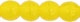 Round Beads 4mm : Milky Yellow