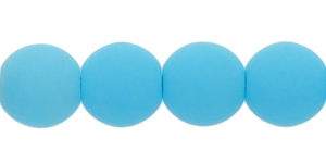Round Beads 4mm : Bondeli Sky Blue