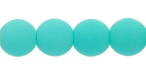 Round Beads 4mm : Bondeli Turquoise